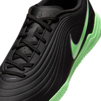 Nike Tiempo Maestro Club Zaalvoetbalschoenen (IN) Zwart Felgroen Zilvergrijs