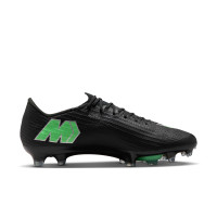 Nike Zoom Mercurial Superfly 11 Elite Gras Voetbalschoenen (FG) Zwart Felgroen Zilvergrijs