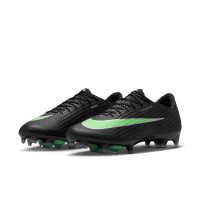 Nike Zoom Mercurial Superfly 11 Elite Gras Voetbalschoenen (FG) Zwart Felgroen Zilvergrijs