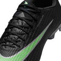 Nike Zoom Mercurial Superfly 11 Elite Gras Voetbalschoenen (FG) Zwart Felgroen Zilvergrijs