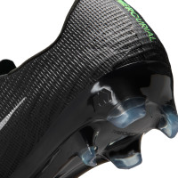 Nike Zoom Mercurial Superfly 11 Elite Gras Voetbalschoenen (FG) Zwart Felgroen Zilvergrijs