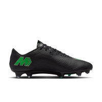 Nike Zoom Mercurial Superfly 11 Pro Gras Voetbalschoenen (FG) Zwart Felgroen Zilvergrijs
