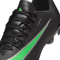 Nike Zoom Mercurial Superfly 11 Pro Gras Voetbalschoenen (FG) Zwart Felgroen Zilvergrijs