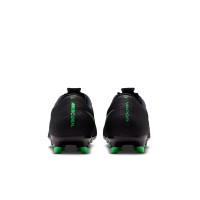 Nike Mercurial Vapor 17 Academy Gazon Naturel Gazon Artificiel Chaussures de Foot (MG) Noir Vert Vif Gris Argenté