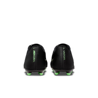 Nike Mercurial Vapor 17 Club Gazon Naturel Gazon Artificiel Chaussures de Foot (MG) Noir Vert Vif Gris Argenté
