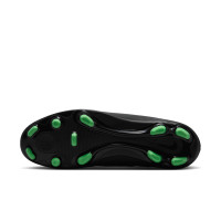 Nike Mercurial Superfly 11 Club Gras / Kunstgras Voetbalschoenen (MG) Zwart Felgroen Zilvergrijs