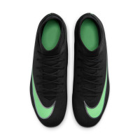 Nike Mercurial Superfly 11 Club Gras / Kunstgras Voetbalschoenen (MG) Zwart Felgroen Zilvergrijs