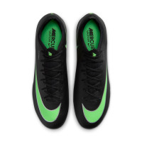 Nike Mercurial Vapor 17 Pro Kunstgras Voetbalschoenen (AG) Zwart Felgroen Zilvergrijs