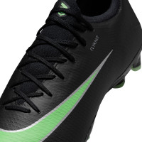 Nike Mercurial Vapor 17 Pro Kunstgras Voetbalschoenen (AG) Zwart Felgroen Zilvergrijs