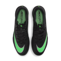Nike Mercurial Vapor 17 Academy Chaussures de Foot en Salle (IN) Noir Vert Vif Gris Argenté