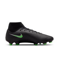 Nike Mercurial Superfly 11 Academy Gras / Kunstgras Voetbalschoenen (MG) Zwart Felgroen Zilvergrijs