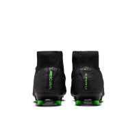 Nike Mercurial Superfly 11 Academy Gras / Kunstgras Voetbalschoenen (MG) Zwart Felgroen Zilvergrijs