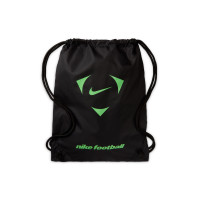 Nike Phantom 6 Low Elite Crampons Vissés Chaussures de Foot (SG) Pro Player Noir Vert Vif