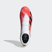 adidas PREDATOR 20.3 Gras / Kunstgras Voetbalschoenen (MG) Wit Zwart Rood