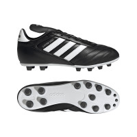 adidas Kaiser Liga 2 Gazon Naturel Chaussures de Foot (FG) Noir Blanc