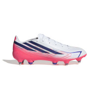 adidas F50 Hyperfast League IJzeren-Nop Voetbalschoenen (SG) Wit Paars Roze