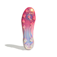 adidas F50 Sparkfusion Elite Gras / Kunstgras Voetbalschoenen (MG) Dames Roze Wit