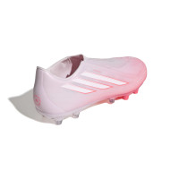 adidas F50 Sparkfusion League Veterloze Gras / Kunstgras Voetbalschoenen (MG) Dames Roze Wit