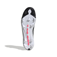 adidas Predator League Gras Voetbalschoenen (FG) Wit Zwart Roze