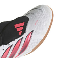 adidas Predator League FT Chaussures de Foot en Salle (IN) Blanc Noir Rose