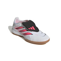 adidas Predator League FT Chaussures de Foot en Salle (IN) Blanc Noir Rose