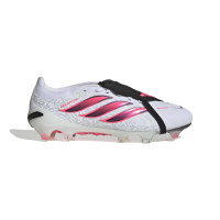 adidas Predator Pro FT Gazon Naturel Chaussures de Foot (FG) Blanc Noir Rose
