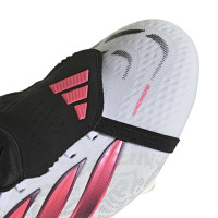 adidas Predator Pro FT Gazon Naturel Chaussures de Foot (FG) Blanc Noir Rose
