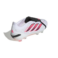 adidas Predator Pro FT Gazon Naturel Chaussures de Foot (FG) Blanc Noir Rose