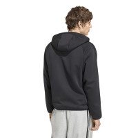 adidas Spacer Trainingsjack Hooded Zwart
