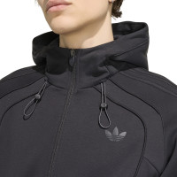 adidas Spacer Trainingsjack Hooded Zwart