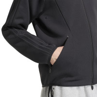 adidas Spacer Trainingspak Zwart Donkergrijs