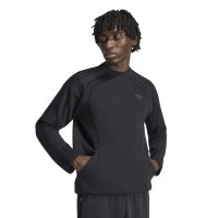 adidas Spacer Crew Trainingspak Zwart Donkergrijs