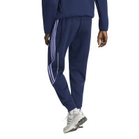 Pantalon d'entraînement adidas Spacer Originals bleu foncé violet blanc