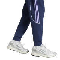 Pantalon d'entraînement adidas Spacer Originals bleu foncé violet blanc