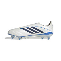 adidas Copa Pure IV Elite Veterloze IJzeren-Nop Voetbalschoenen (SG) Wit Blauw Donkerblauw
