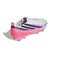 adidas F50 Hyperfast Elite Gras Voetbalschoenen (FG) Wit Paars Roze