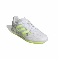 adidas Super Sala III Zaalvoetbalschoenen (IN) Lichtgrijs Lichtgroen Lime