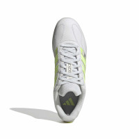 adidas Super Sala III Zaalvoetbalschoenen (IN) Lichtgrijs Lichtgroen Lime