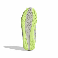 adidas Super Sala III Chaussures de Foot en Salle (IN) Enfants Gris Clair Vert Clair Lime