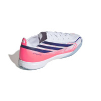 adidas F50 Hyperfast League Zaalvoetbalschoenen (IN) Wit Paars Roze