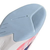 adidas F50 Hyperfast League Chaussures de Foot en Salle (IN) Enfants Blanc Mauve Rose