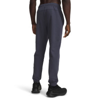 Pantalon d'entraînement pour l'hiver Under Armour Utility Woven gris foncé noir blanc