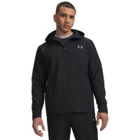 Under Armour Tech Utility Woven Jack Zwart Grijs