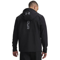 Under Armour Tech Utility Woven Jack Zwart Grijs