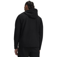 Veste d'hiver tissée utilitaire Under Armour, noir, gris foncé, blanc
