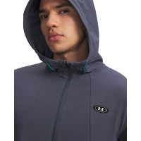 Survêtement d'hiver tissé utilitaire Under Armour gris foncé violet argent