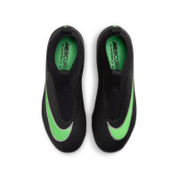 Nike Zoom Mercurial Superfly 11 Academy Gazon Naturel Artificiel Chaussures de Foot (MG) Enfants Noir Vert Vif Gris Argenté