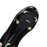 Nike Zoom Mercurial Superfly 11 Academy Gazon Naturel Artificiel Chaussures de Foot (MG) Enfants Noir Vert Vif Gris Argenté
