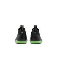 Nike Mercurial Vapor 17 Club Flex Chaussures de Foot en Salle (IN) Enfants Noir Vert Vif Gris Argenté