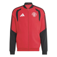 adidas Manchester United Presentatie Trainingsjack 2026-2027 Rood Zwart Wit